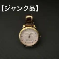 【ジャンク即購入可】FURLA 文字盤ピンク腕時計