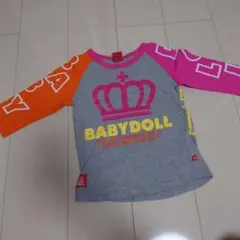 BABYDOLL 七分袖カットソー 120