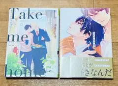 ミナヅキアキラ『なかないひばり』　m:m『Take me home』 ２冊セット