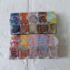 パラドゥ　ミニネイル　フェミニン系　お得な10本セット　ラメ入り　夏カラーのサムネイル