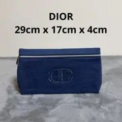 【新品未使用】DIORディオール　デニムポーチ