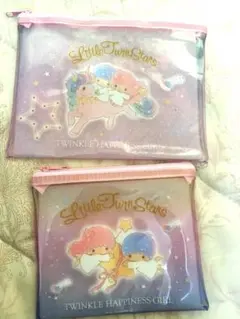 新品 リトルツインスターズ ポーチ