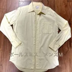 Paul Smith LONDON　ポールスミス　コットンシャツ　イエロー　M