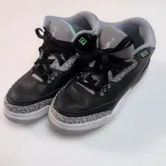 Nike Air Jordan 3 Retro Black Green レトロのサムネイル