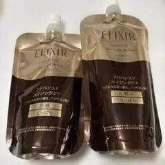 ELIXIR 化粧水 150ml & 乳液 110ml 詰め替え用セット - メルカリ