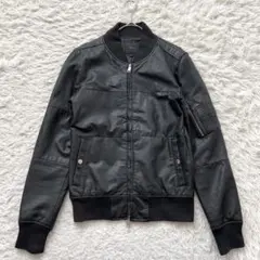 roshell レザー　フライト　MA-1 ジャケット　ライダース