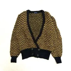 vintage PADDOCK'S ニットカーディガン　クロップド丈　y2k