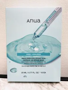 anua PDRNヒアルロン酸カプセル100シートマスク 10枚