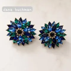 【最終お値下げ価格_6月末で削除します】dana buchman フラワーピアスのサムネイル