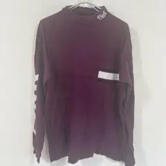 【S】ヴィクトリアシークレット PINK モックネック 長袖Tシャツ ロンT