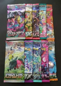 ポケモンカード　バラ　10パック　絶版　含む