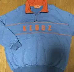 KEBOZ ハーフジップ　水色