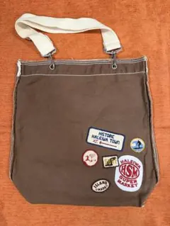 LDS キャンバス トートバッグ カーキ Y2K 00s ギャル LDS 当時物 