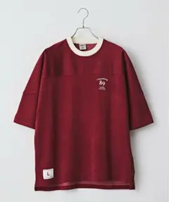 B.C STOCK R/CフットボールTシャツ