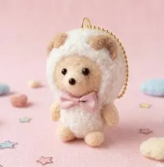 メロンソーダひつじA 羊毛フェルト ハンドメイド - メルカリ