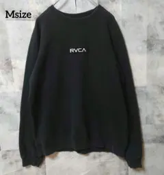 RVCA Msize スウェット ワンポイントロゴ 黒 ブラック