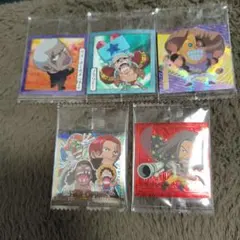 ワンピース キャラクターシール 5枚セット