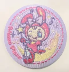 ナルミヤキャラクターズ 刺繍缶バッジビスケット メゾピアノ ベリエちゃん