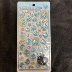 ボンボンドロップ シール　しずくちゃん