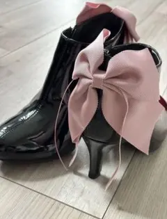 mayla classic エナメル ブーティ サイズ34 ショートブーツ