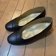 Mode Tokimi モードトキミ レザー パンプス ブラック 23cm
