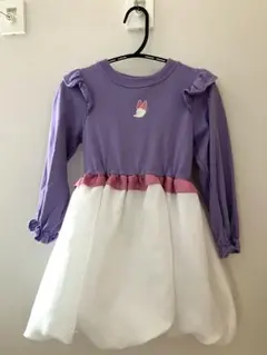 しまむら RELA. デイジー リボン ワンピース 110