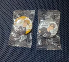 【ハイキュー】宮侑・修 缶バッジ(2種セット)[くら寿司ビッくらポン]