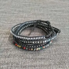 CHAN LUU チャンルー ブレスレット 5連 ネイビー