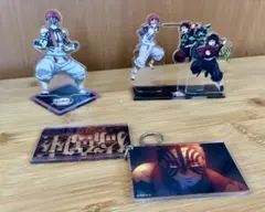 鬼滅の刃 激闘アクリルスタンドセット&チャーム　竈門炭治郎＆冨岡義勇VS猗窩座