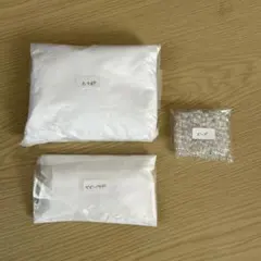 【まとめ売り】 スライムセット ホウ砂 ベビーパウダー ビーズ