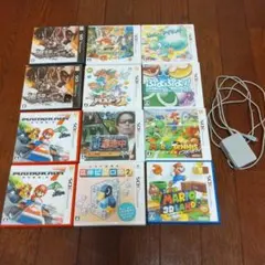 3DS　カセット　3DS用充電器付き