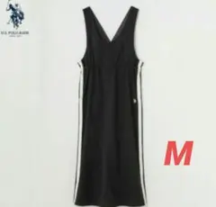 【美品】U.S POLO ASSN. ワンピース ジャンパースカート ロング