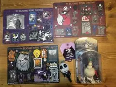 ナイトメア・ビフォア・クリスマス キーホルダー・フィギュア・ステッカーセット