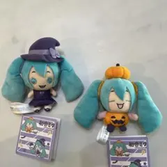 初音ミク×シナモロール マスコット ハロウィン 2点セット
