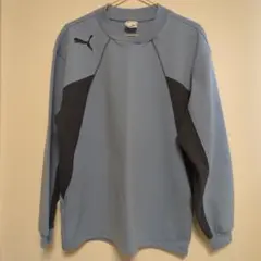 PUMA メンズ　長袖ウェア ライトブルー　Мサイズ
