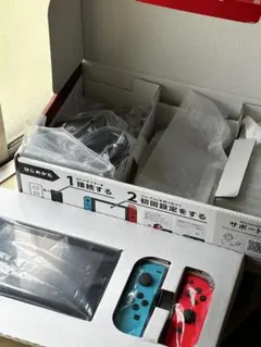 Nintendo Switch Joy-Con (L) ネオンブルー / (R…