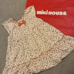 さ*こ様 MIKI HOUSE ミキハウス　花柄チュニック　100