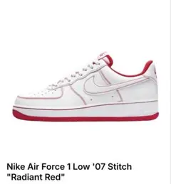 Nike Air Force 1 Low 07 Stitch Redのサムネイル