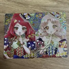 ひみつのアイプリ　サンリオカード 2枚セット