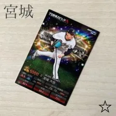 プロ野球チップスカード・2025・宮城大弥・キラ