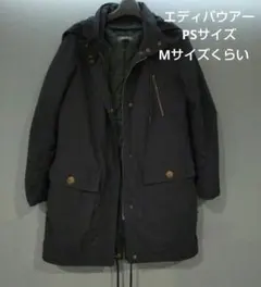 エディバウアー コート 取り外しダウン付き ネイビー ジャンバー