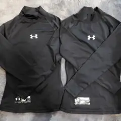 アンダーアーマー【UNDER ARMOUR 野球 インナー アンダーシャツ】2枚