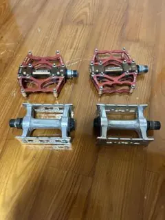 MKS XC3 フラットペダル オレンジ 極美品 - メルカリ