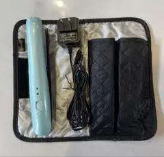 コイズミ　ストレートヘアアイロン 充電器付き