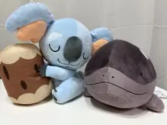 ポケットモンスター もふぐっとぬいぐるみ ネッコアラ ドオー セット
