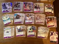 원피스 カード 紫エネル デッキパーツ ロー