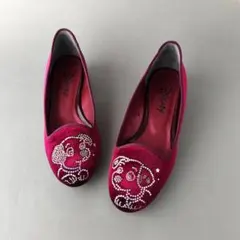 未使用✨ローヒール DIANA ダイアナ ディズニー コラボ パンプス　23