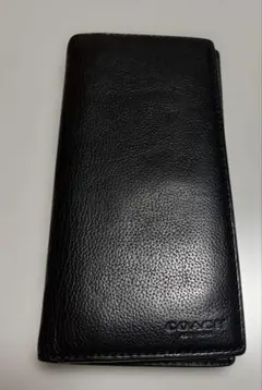 COACH ブラック レザー 長財布