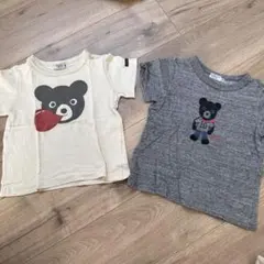 ミキハウス ★ダブルB★Tシャツまとめ売り★半袖 ★男の子100cm
