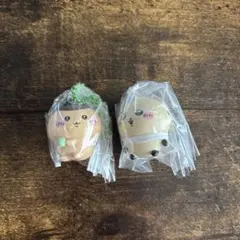 新品未開封 ちいかわマスコットつきビスケット　くりまんじゅう　ラッコ　2個セット